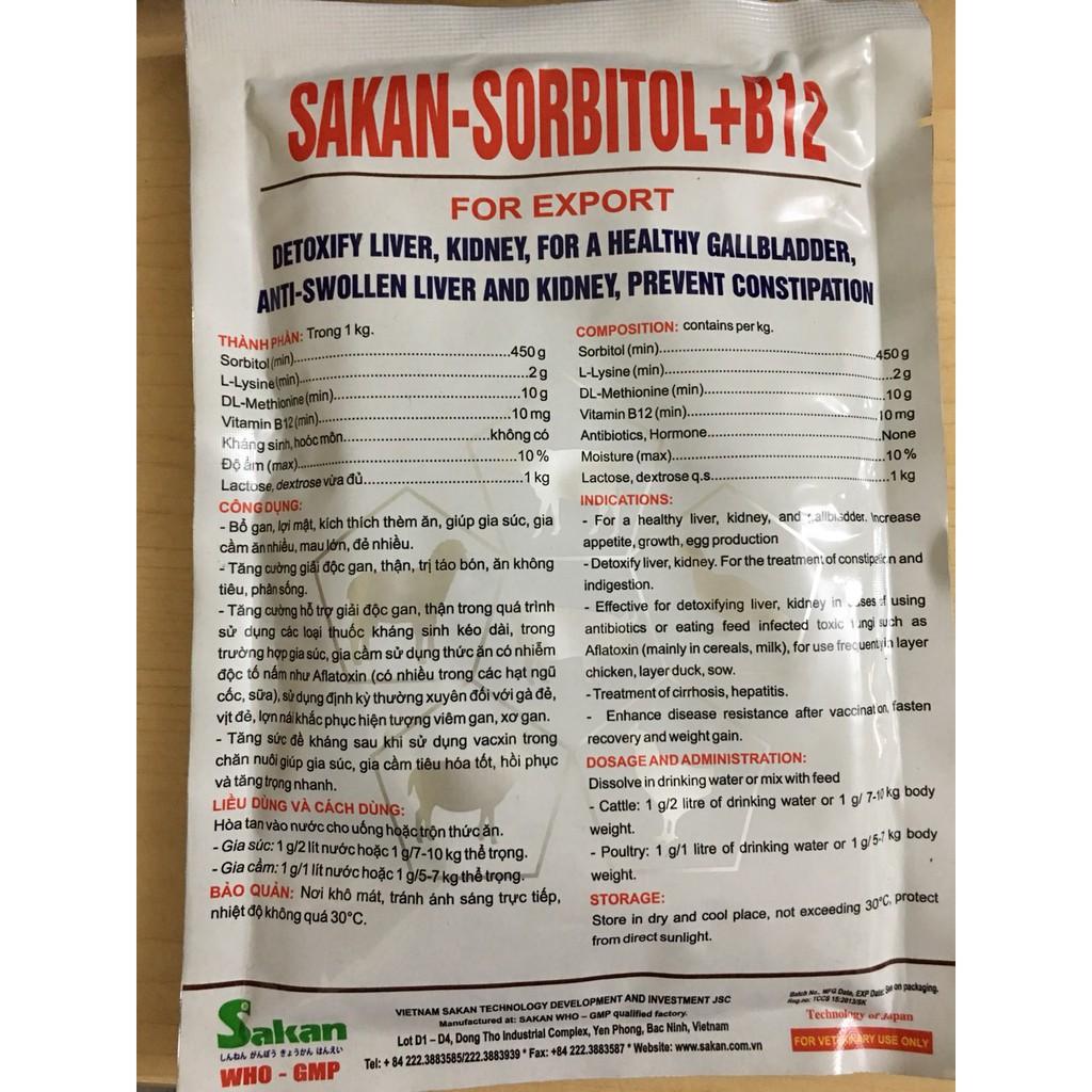 Sorbitol giải độc gan cho vật nuôi