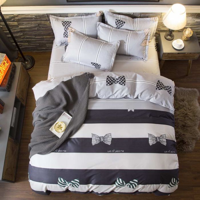Bộ chăn ga gối Cotton cao cấp 1m6x2m DQK120