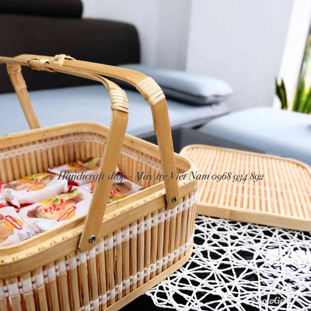 Giỏ Tre - Giỏ Picnic - Dã Ngoại - Thân Thiện Môi Trường