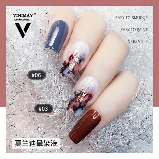 Loang cồn VINIMAY 12 màu Thiên Di Nail