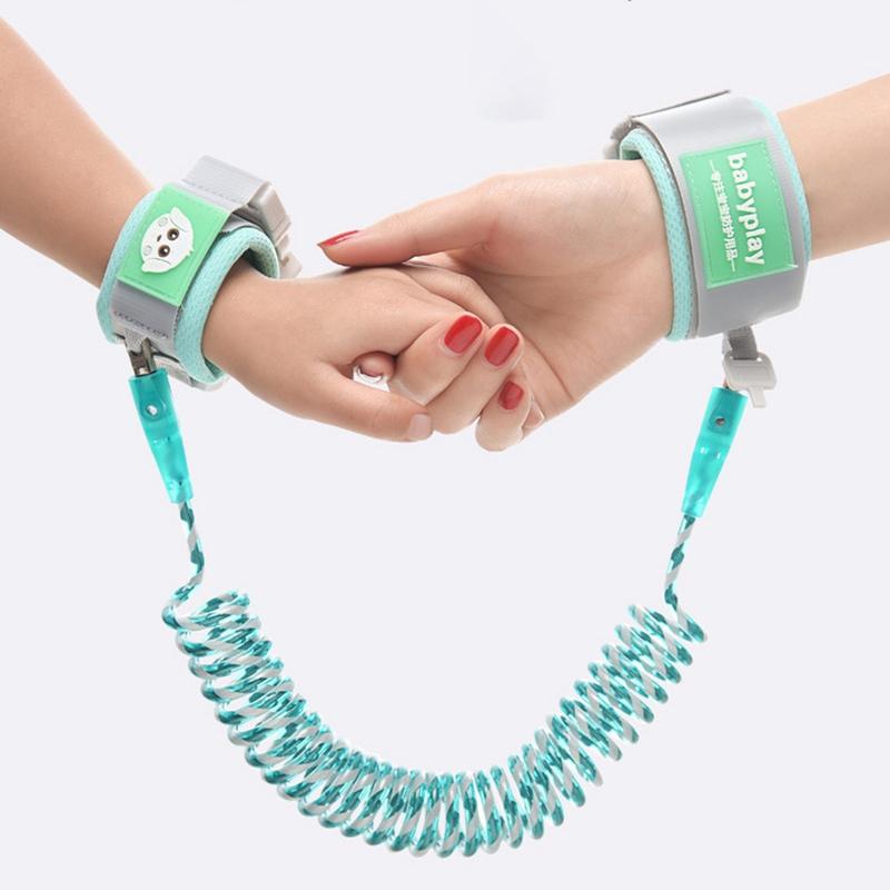 Con Cổ Tay Dây Dạo Phố Trợ Lý Ban Nhạc Tập Đi Dây Xích Dây An Toàn Toàn Ngoài Trời Dây Đeo Tay Có Thể Điều Chỉnh Cho Bé Vòng Tay Chống Mất