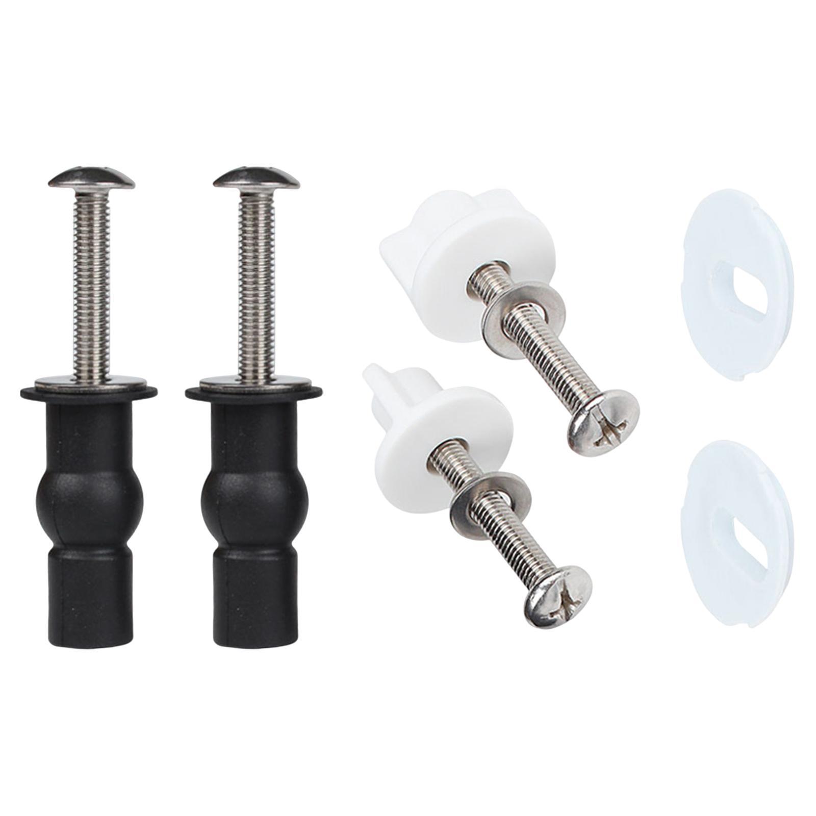 2x Toilet Seat Screws Bolts Fastener Replacement Toilet Hardware Replacement