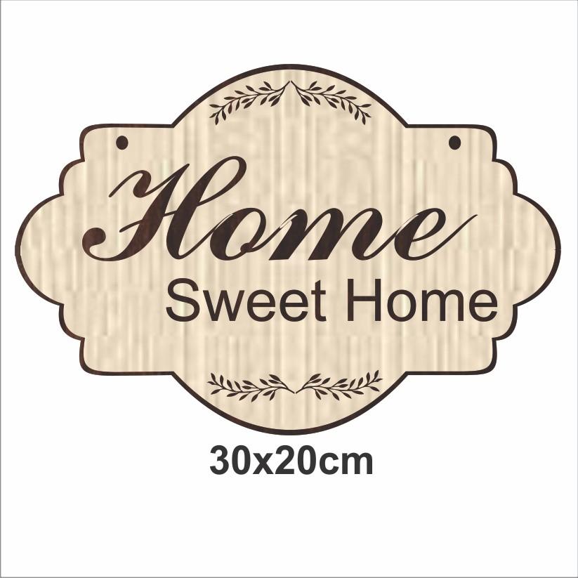 Bảng gỗ Home Sweet Home | Decor vinatge | Trang trí nhà cửa