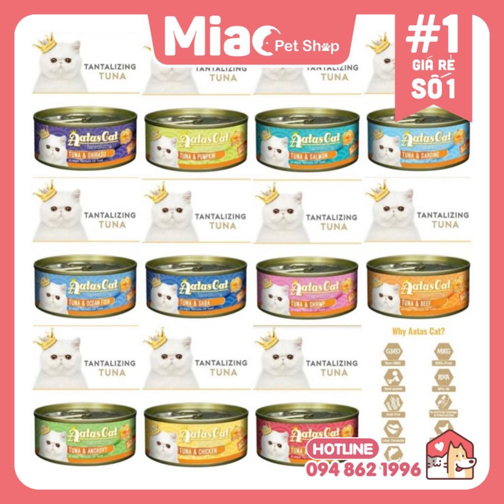 Pate Lon Cao Cấp Aatas Cat Tantalizing Tuna 80G - Hàng Nhập Khẩu