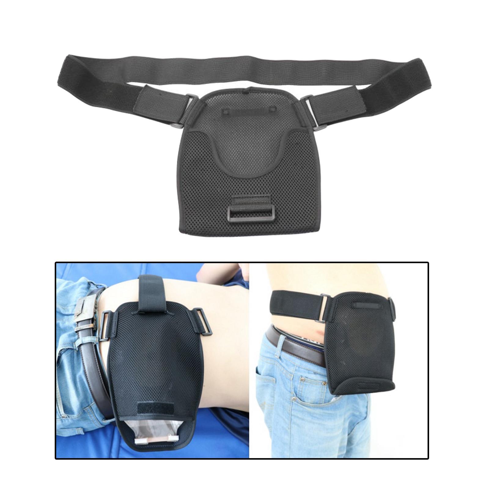 Ostomy Bag Cover Lying and Standing Two Use Ostomy Belt for Men Women Adults