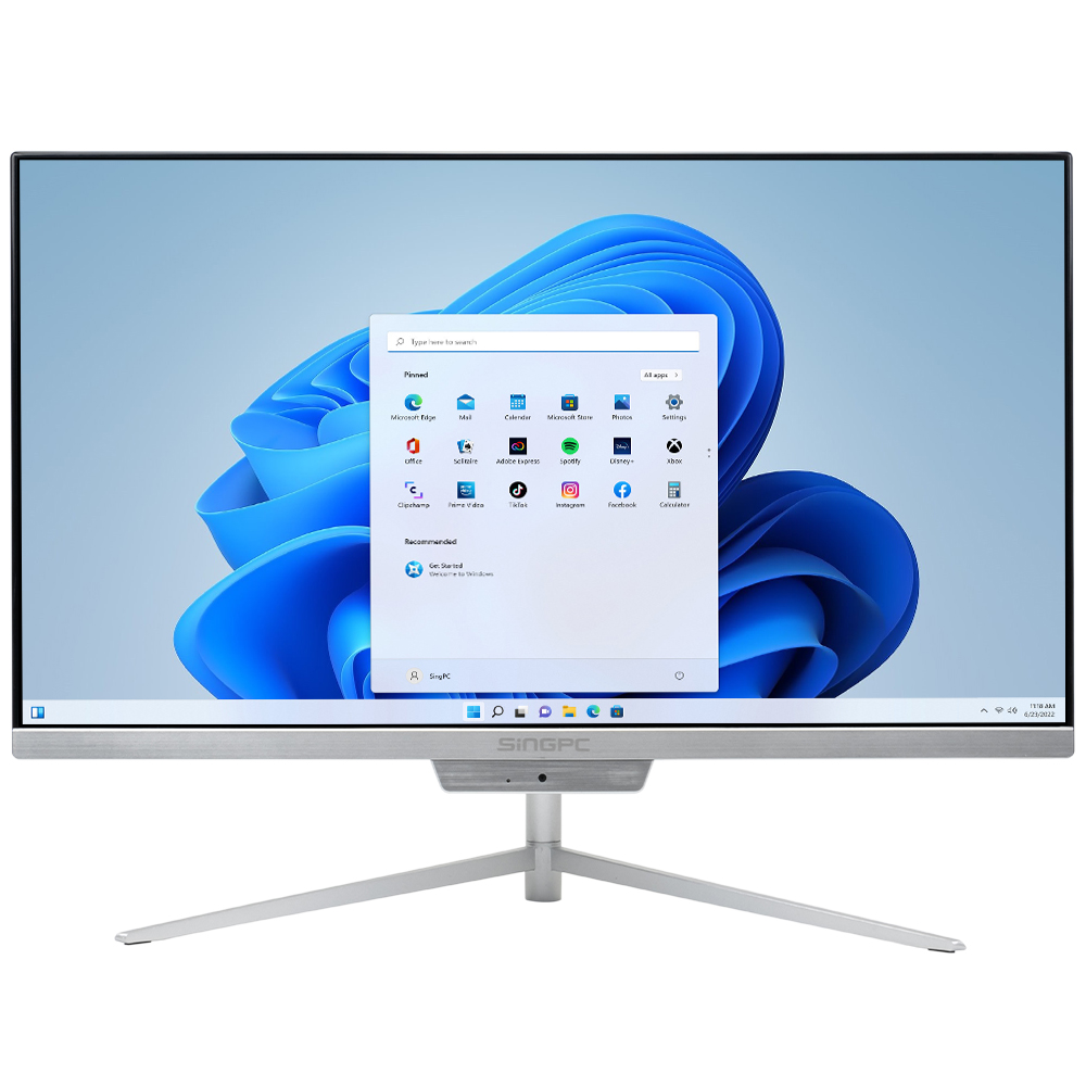 Máy tính All in one SingPC M22Vi382-W - Hàng chính hãng