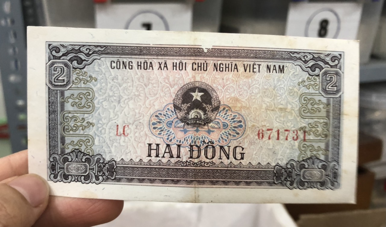 Tiền xưa Hai Đồng Việt Nam bao cấp