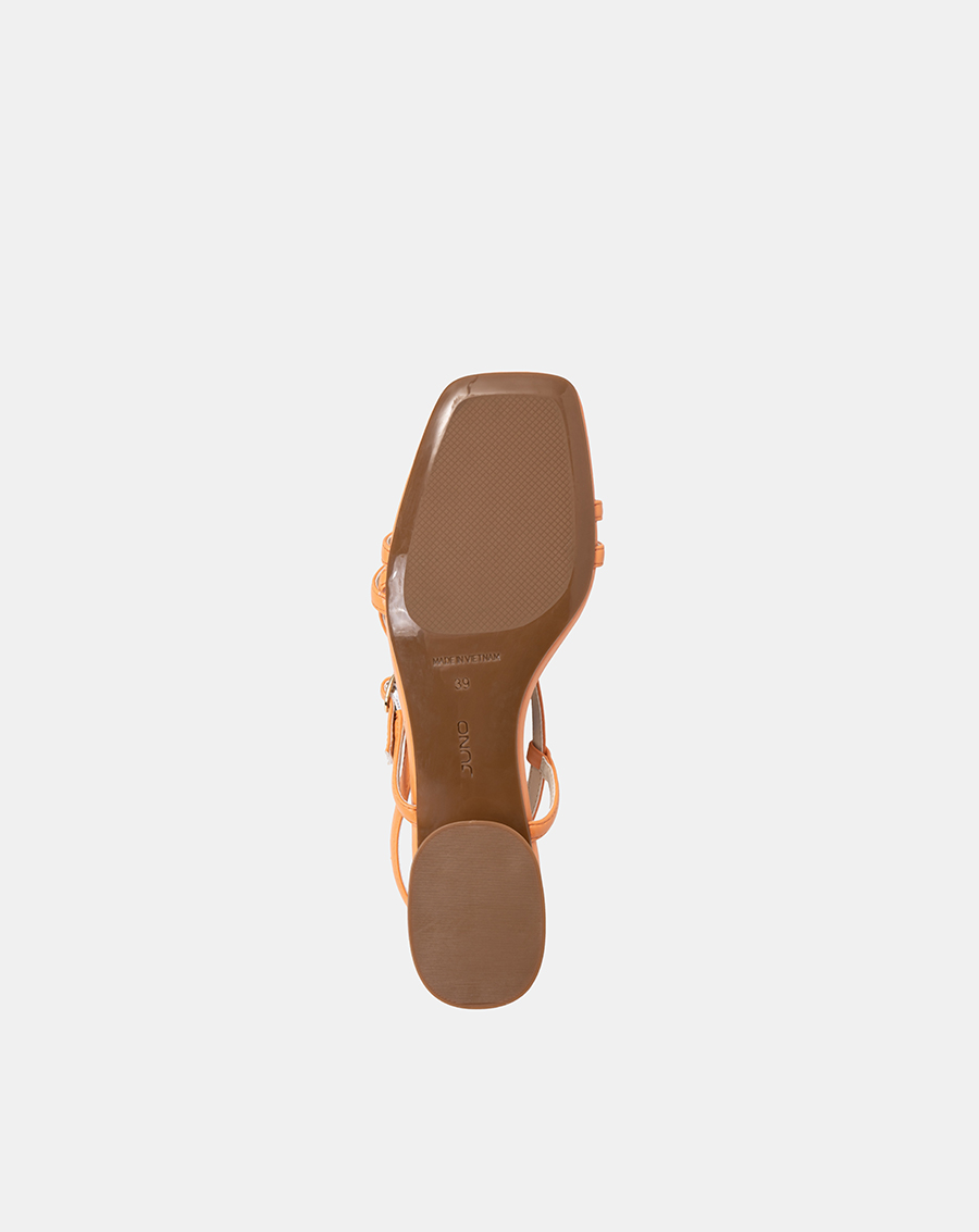 Giày Sandal Nữ 3cm Thời Trang JUNO Quai Mảnh Gót Cách Điệu SD03062