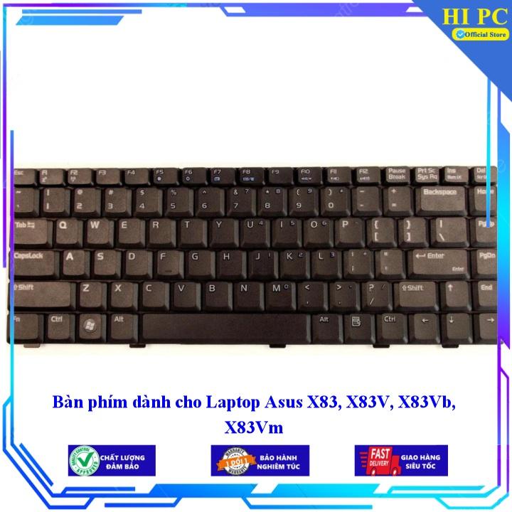 Bàn phím dành cho Laptop Asus X83 X83V X83Vb X83Vm - Hàng Nhập Khẩu