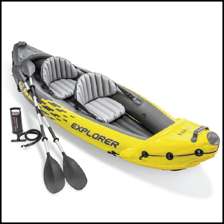 Thuyền kayak bơm hơi EXPLORER 2 người INTEXX . Thuyền đôi dã ngoại du lịch cao cấp