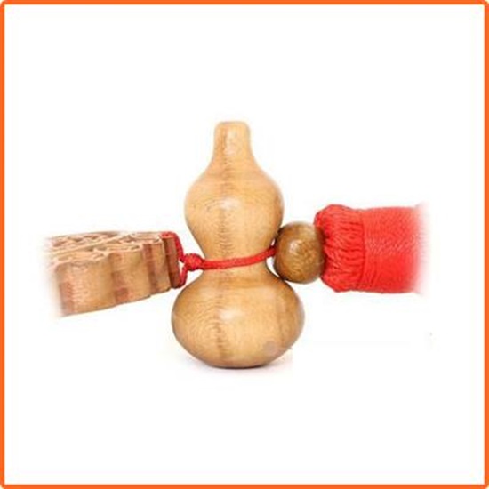 Gương Bát quái Gỗ đào Hổ phù tặng kèm bột ngũ vị ,văn khấn - thờ cúng.
