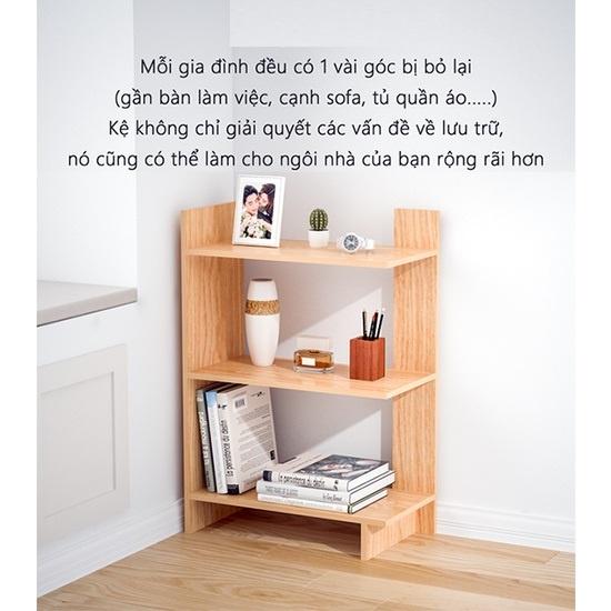 Kệ Sách Iga Chất Liệu Gỗ Mdf Phủ Melamin Cao Cấp Chống Xước Chống Nước Bề Mặt Sáng Bóng Trang Trí Phòng Ngăn Nắp