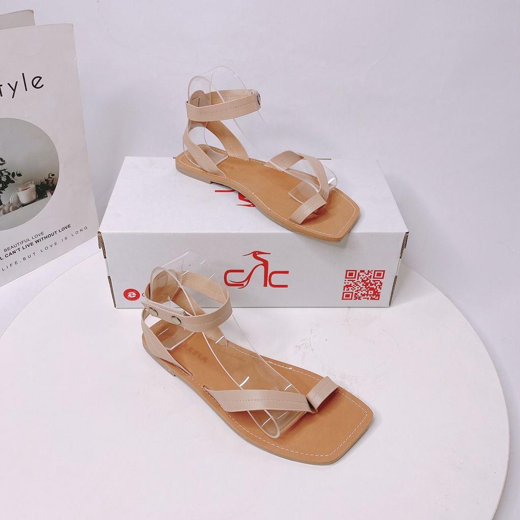 giày sandal bệt xỏ ngón quai dán sdb58