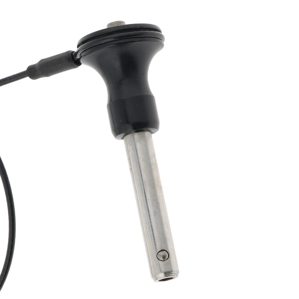 2 Miếng Thép Không Gỉ Bóng Khóa Nhanh Pin Nút Nhấn 8 Mm-45 Mm