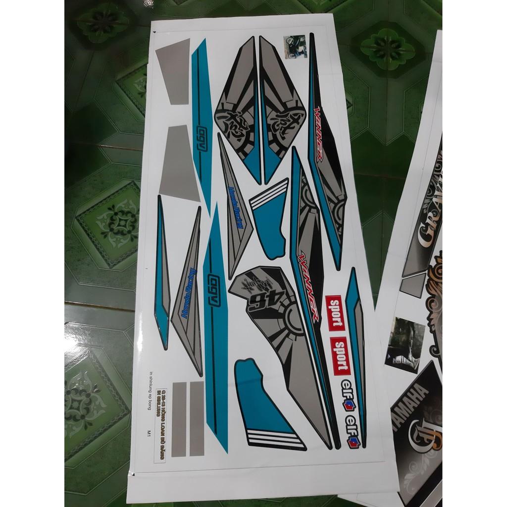 Tem rời winner xanh đen bạc