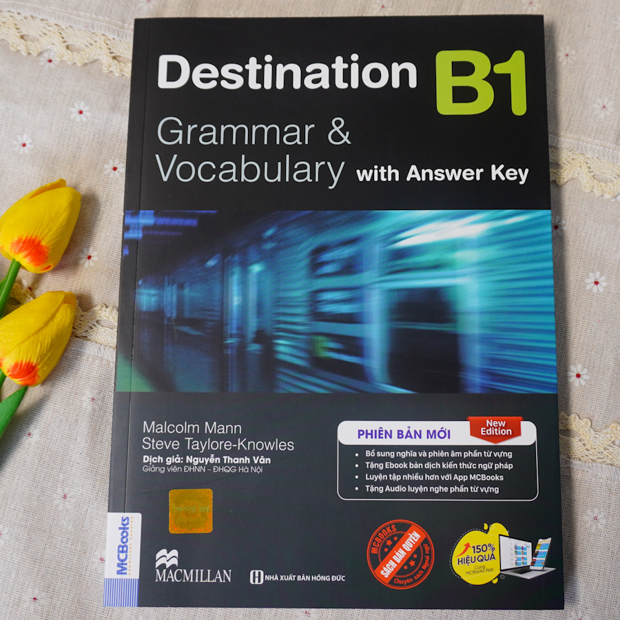 Trọn Bộ Giáo Trình Destination Grammar &amp; Vocabulary B1, B2, C1&amp;C2 (Kèm Đáp Án)