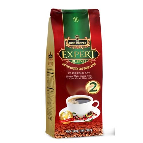 Combo 5 Cà Phê Rang Xay Expert Blend 2 KING COFFEE - Túi 500g + Tặng 1 Túi cùng loại
