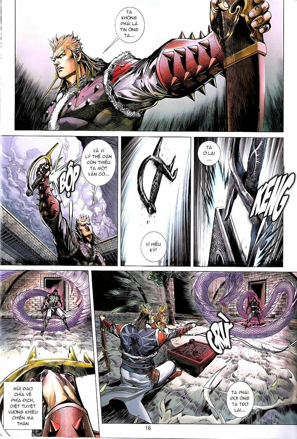 thiết tướng tung hoành (cựu tác) chapter 206 15