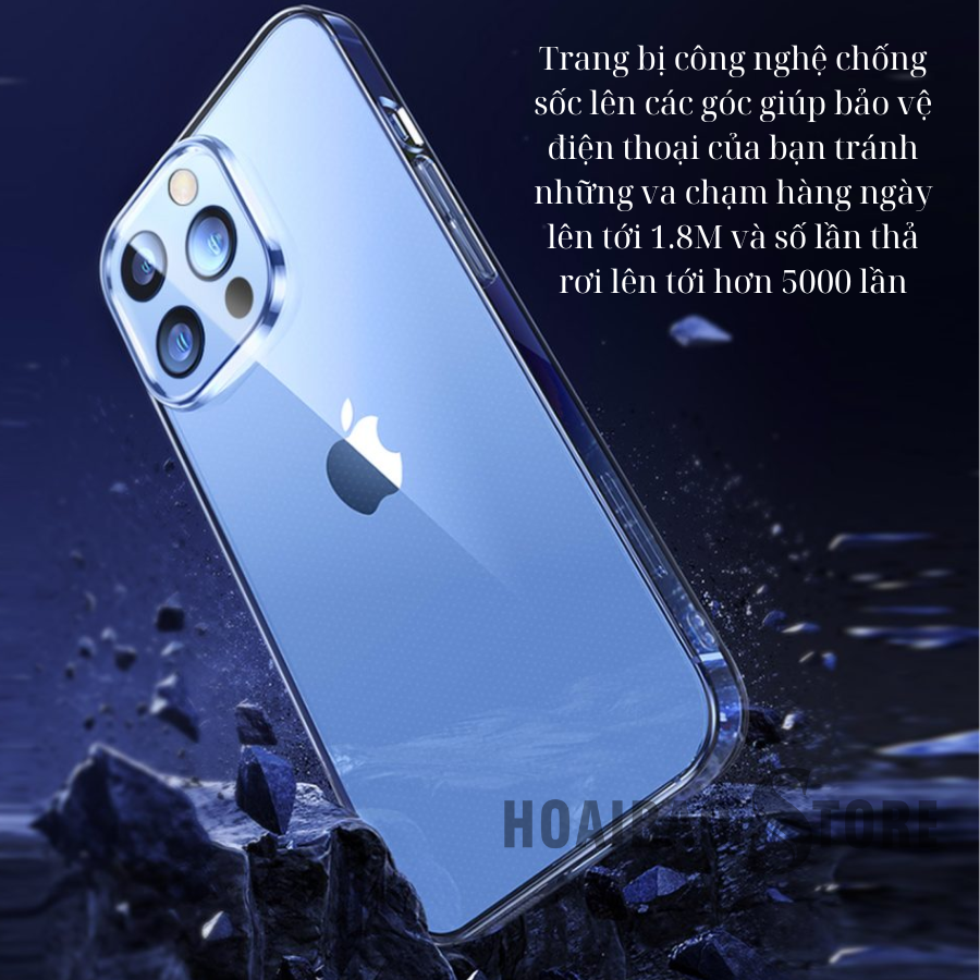 ỐP LƯNG CHO IPHONE 14 PRO/ 14 PRO MAX MIPOW SOFT TPU CRYSTAL CLEAR NGUYÊN LIỆU ĐỨC - Hàng Chính Hãng