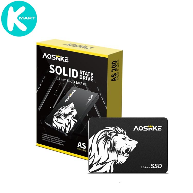 Ổ CỨNG SSD AOSENKE AS200 128GB/256GB 2.5'' SATA 6Gb/s