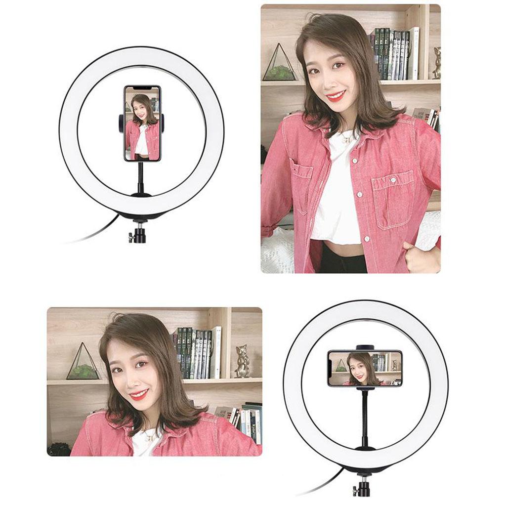 80 LED Selfie Ring Light Brightness Adjustable Photo Light
