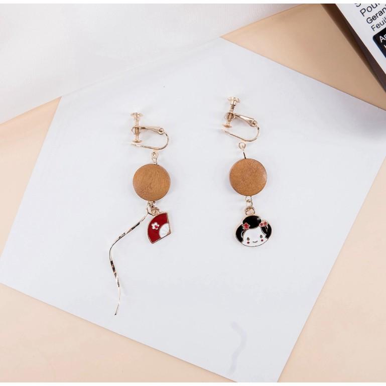 Bông tai thổ cẩm đa dạng, Khuyên Tai 10 mẫu phong cách retro xinh xắn cá tính cho phái nữ