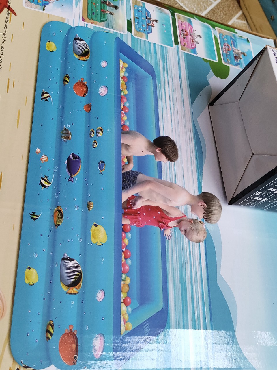 Hồ bơi gia đình, bể bơi cực to 3m-1m70 cao 60 cm cho bé vui chơi tại nhà, có tặng kèm bơm điện