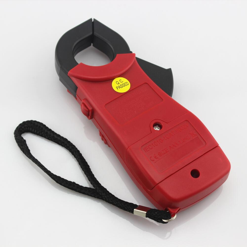 Digital Multimeter LCD Clamp AC DC Voltage Current AMP OHM Resistance Pen Tester Ammeter Voltmeter Checker Red