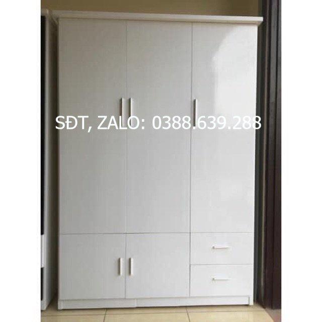 Tủ 3 có kệ trang trí NEW