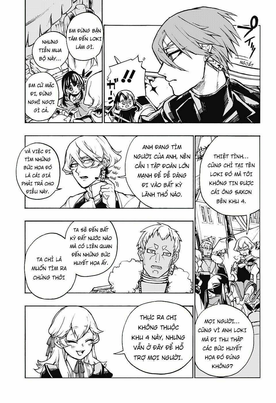 những bức họa quái dị của phù thủy chapter 5 9