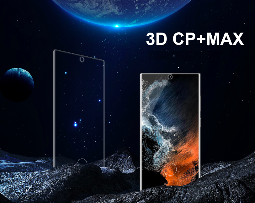 Miếng dán kính cường lực full 3D cho Samsung Galaxy S21 Ultra, S22 Ultra , S23 Ultra hiệu Nillkin CP+ Max (Mỏng 0.3mm, Kính ACC Japan, Chống Lóa, Hạn Chế Vân Tay) - Hàng nhập khẩu