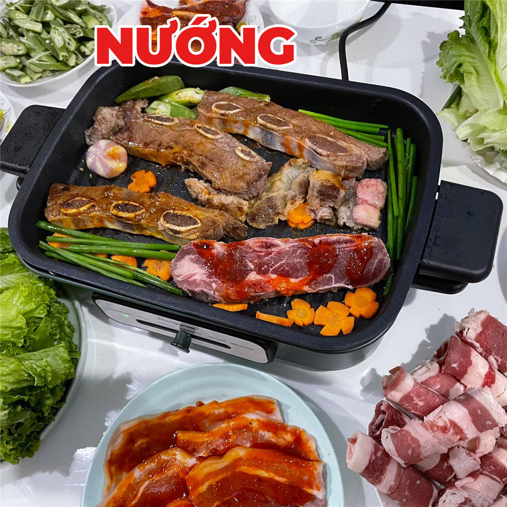 Nồi lẩu nướng đa năng 5 lít Kangaroo KG5EGH hàng chính hãng bảo hành 12 tháng