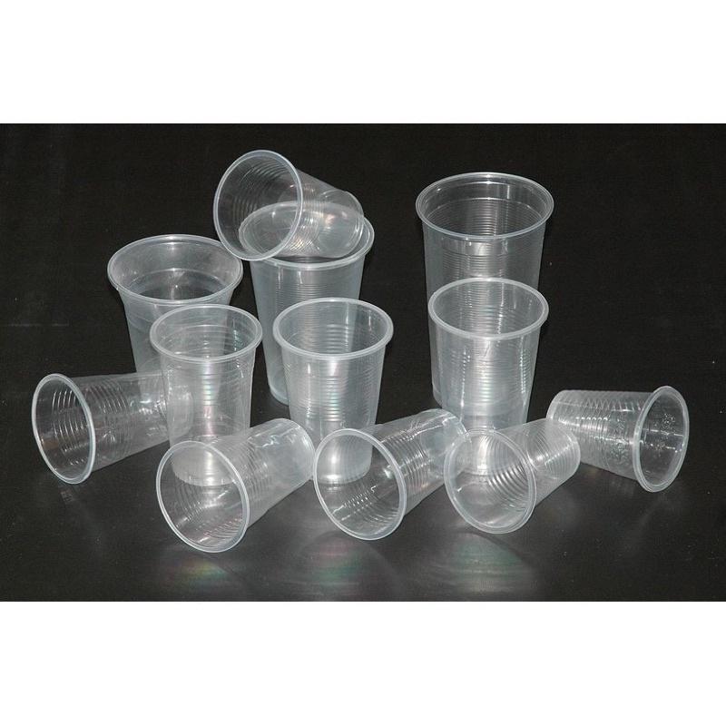 20 Ly nhựa dùng 1 lần loại có nắp nhiều kích cỡ