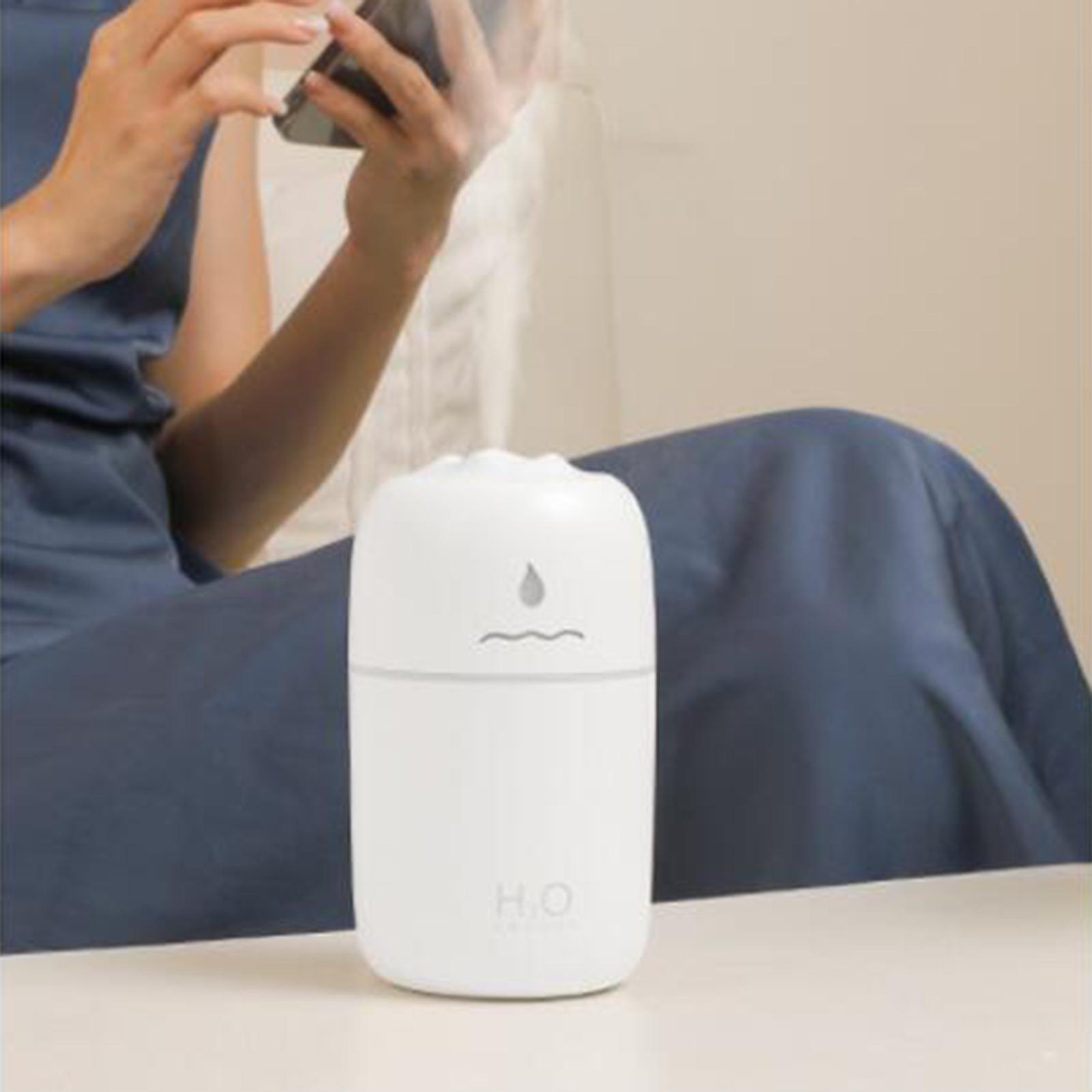 280ml Large Capacity Air Humidifier LED Night Light Diffuser Kitchen