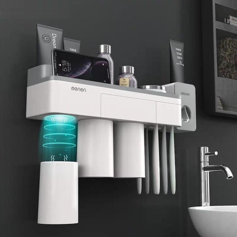 Bộ nhả kem đánh răng e-co-co - thiết bị nhà tắm cao cấp, tiện dụng