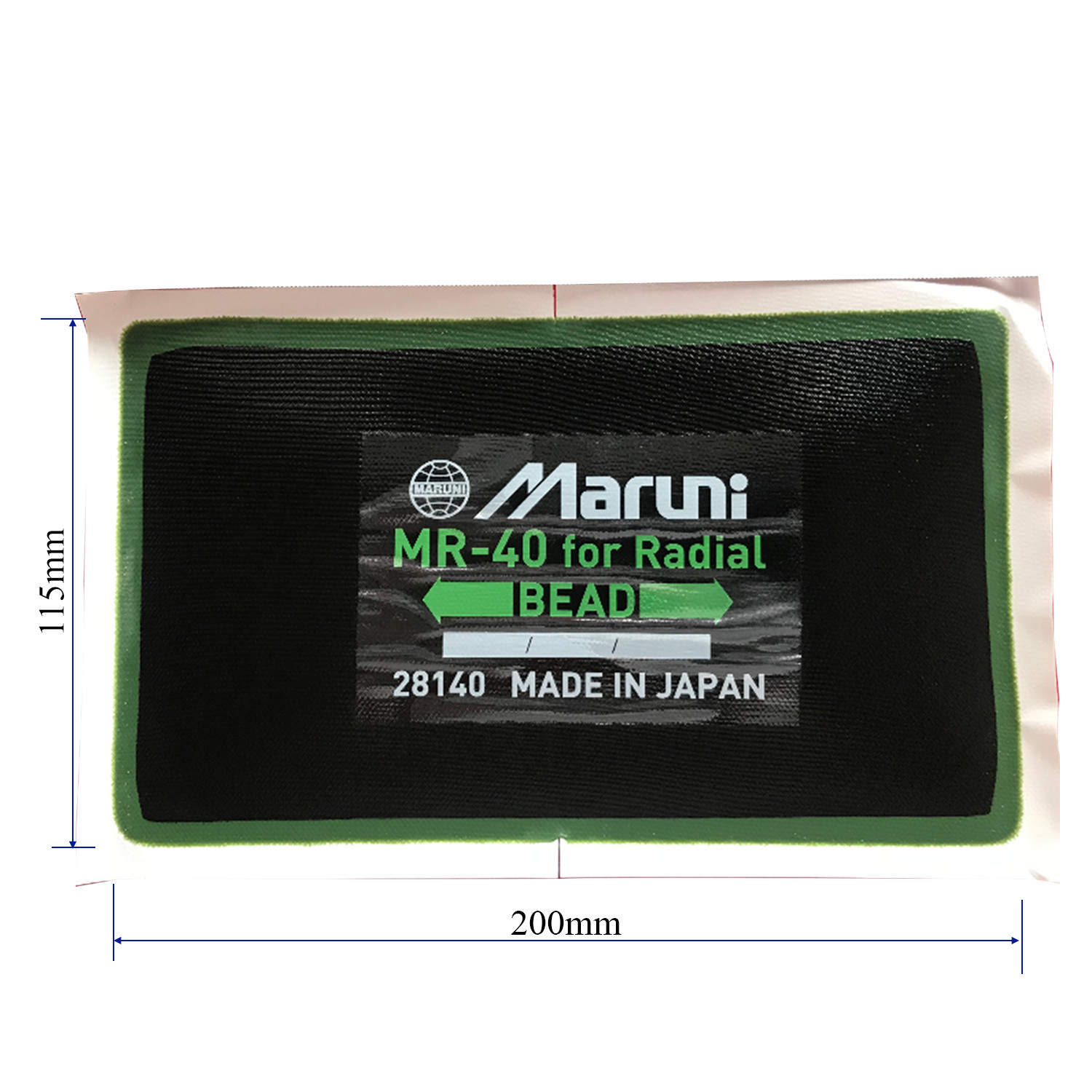 Miếng vá có bố MR-40 thương hiệu Maruni - Nhật bản (1 miếng)