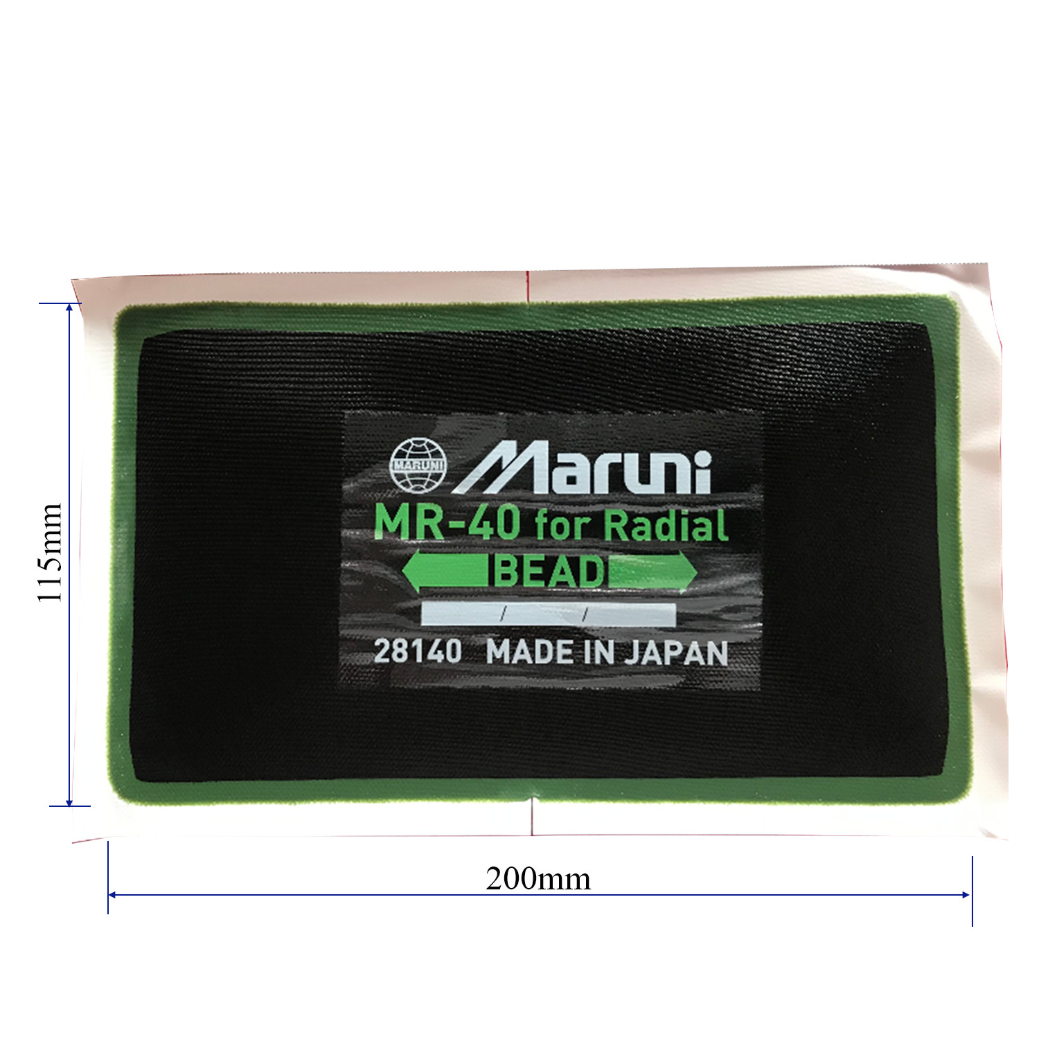 Miếng vá có bố MR-40 thương hiệu Maruni - Nhật bản