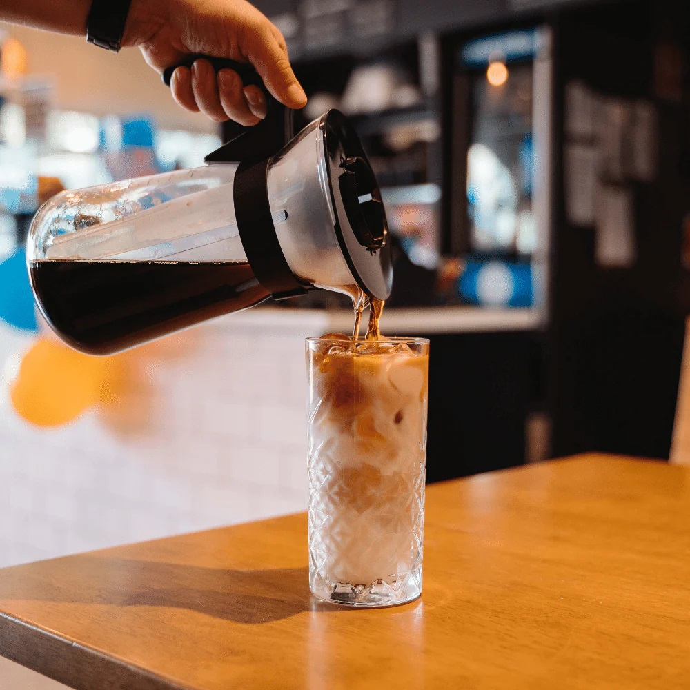 Bình pha cà phê nóng, lạnh Hario V60 2in1