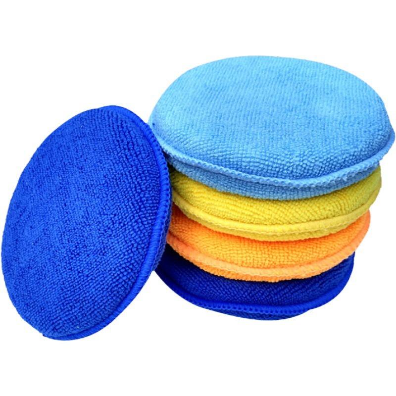 Miếng wax bóng sợi microfiber siêu mềm, chuyên dụng cho wax bóng nhanh, wax sáp bề mặt sơn xe hơi