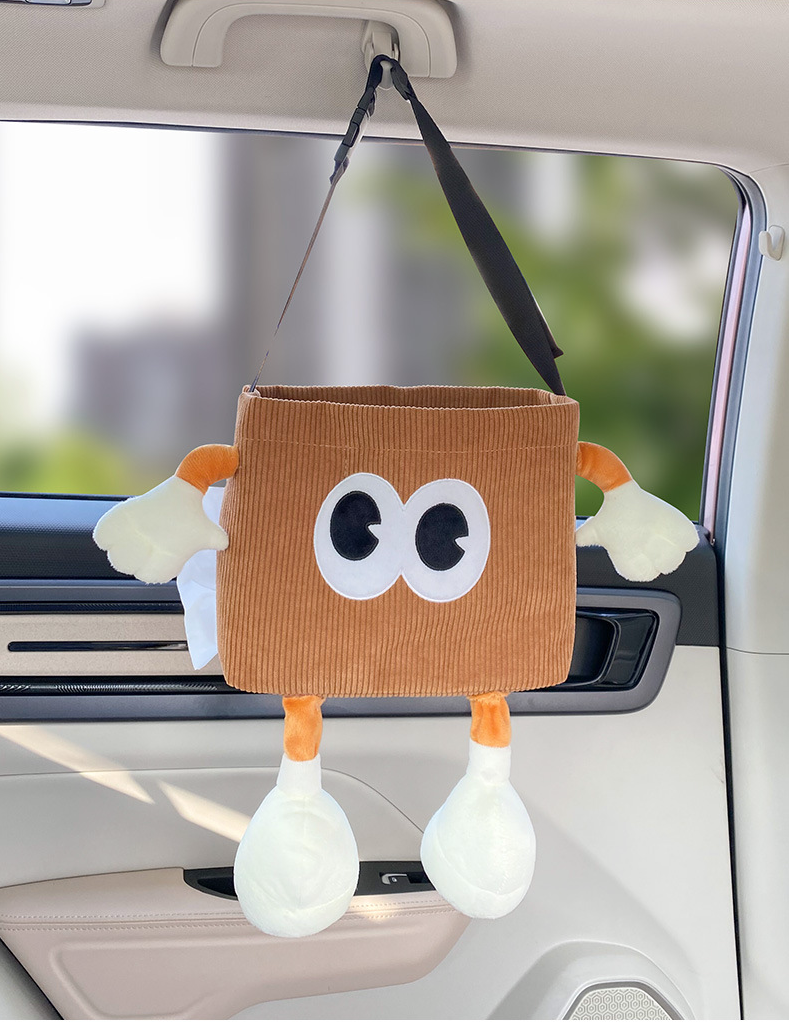Hộp Đựng Đồ Treo Sau Ghế Ô Tô Hoạt Hình Đa Năng – Túi Đựng Khăn Giấy Xe Hơi Ngộ Nghĩnh | Tiện Ích