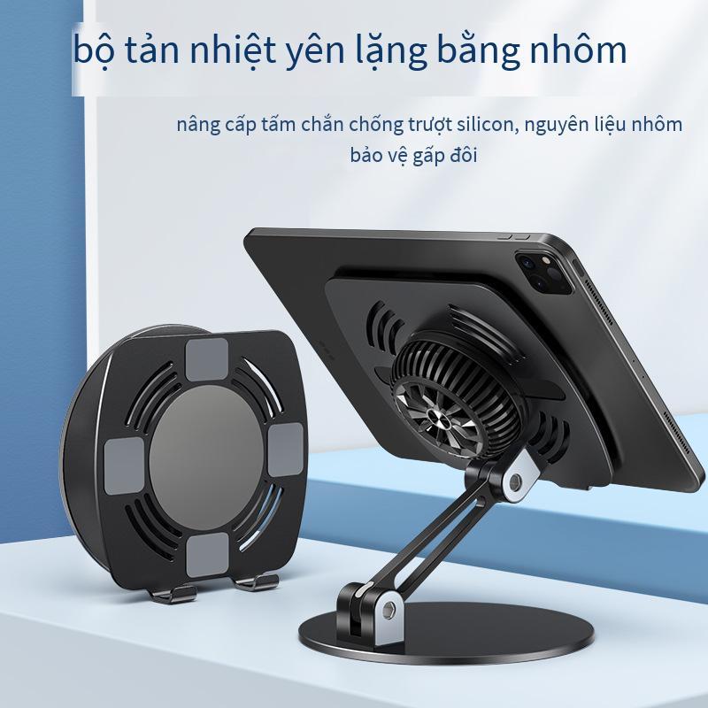 Khuyến mại khung làm mát điện thoại di động máy tính bảng bán dẫn hút từ tản nhiệt khung đỡ máy tính để bàn có thể gập lên xuống
