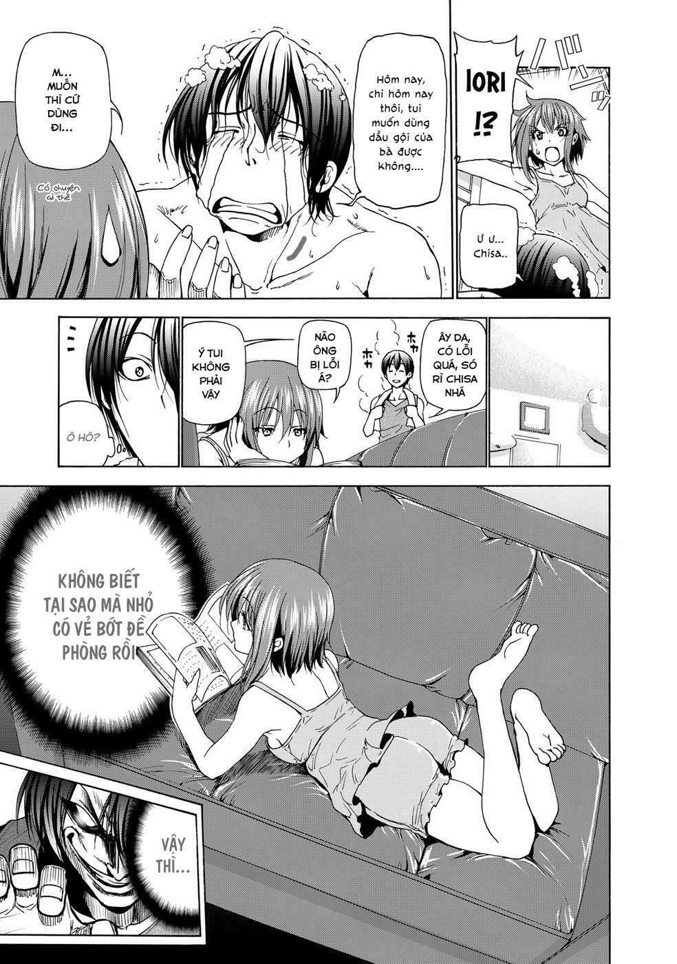 cô gái thích lặn - grand blue chapter 26 28