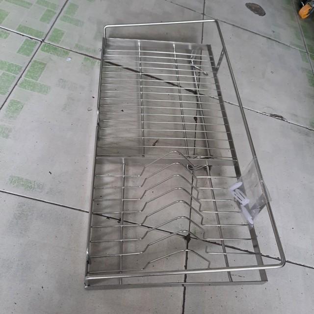 Kệ chén inox 1 tầng, kệ úp chén bát inox 304