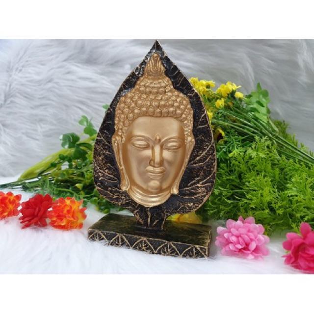 Tượng phật lá bồ đề Thích Ca 3d