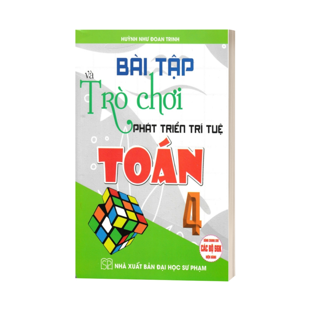 Combo 500 Bài Toán Chọn Lọc Lớp 4 + Bài Tập Và Trò Chơi Phát Triển Trí Tuệ Toán 4 - Dùng Chung Cho Các Bộ SGK