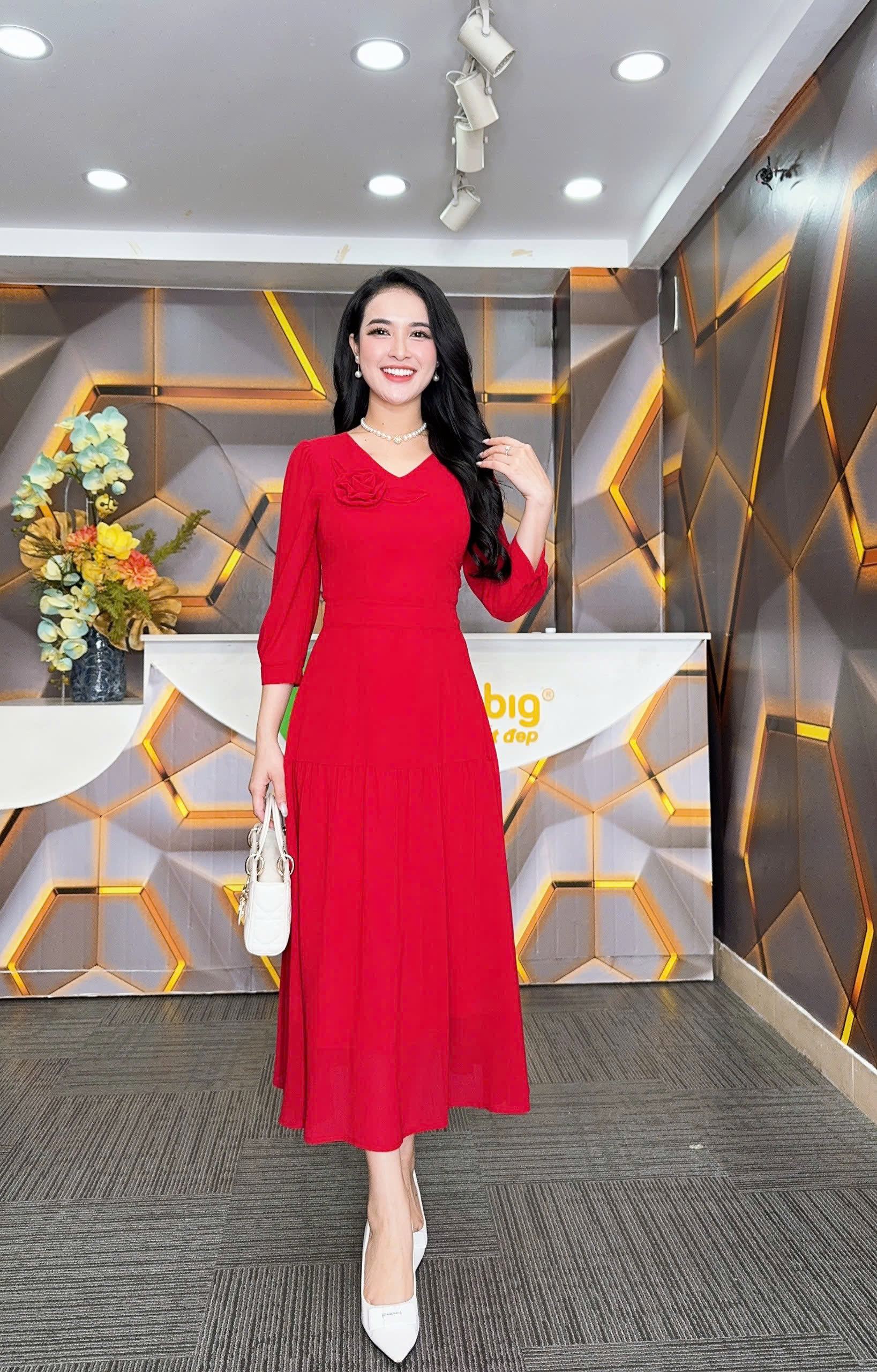 Đầm xòe - Y1822 - Thương hiệu Zonbig