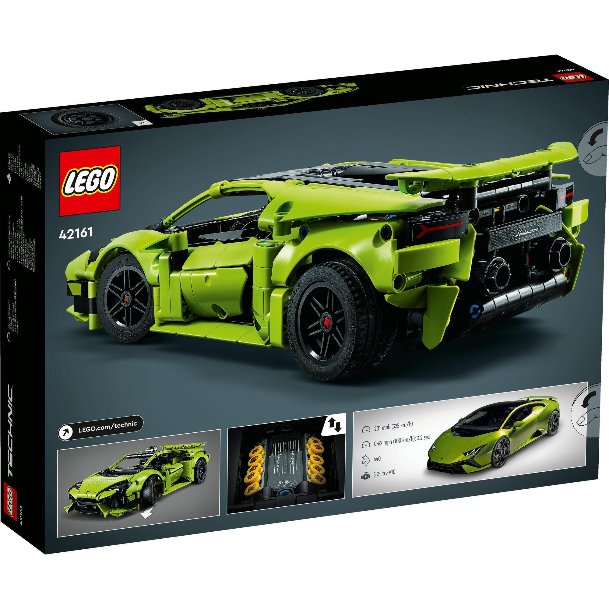 LEGO Technic 42161 Đồ chơi lắp ráp Siêu Xe Lamborghini Huracán Tecnica (806 chi tiết)