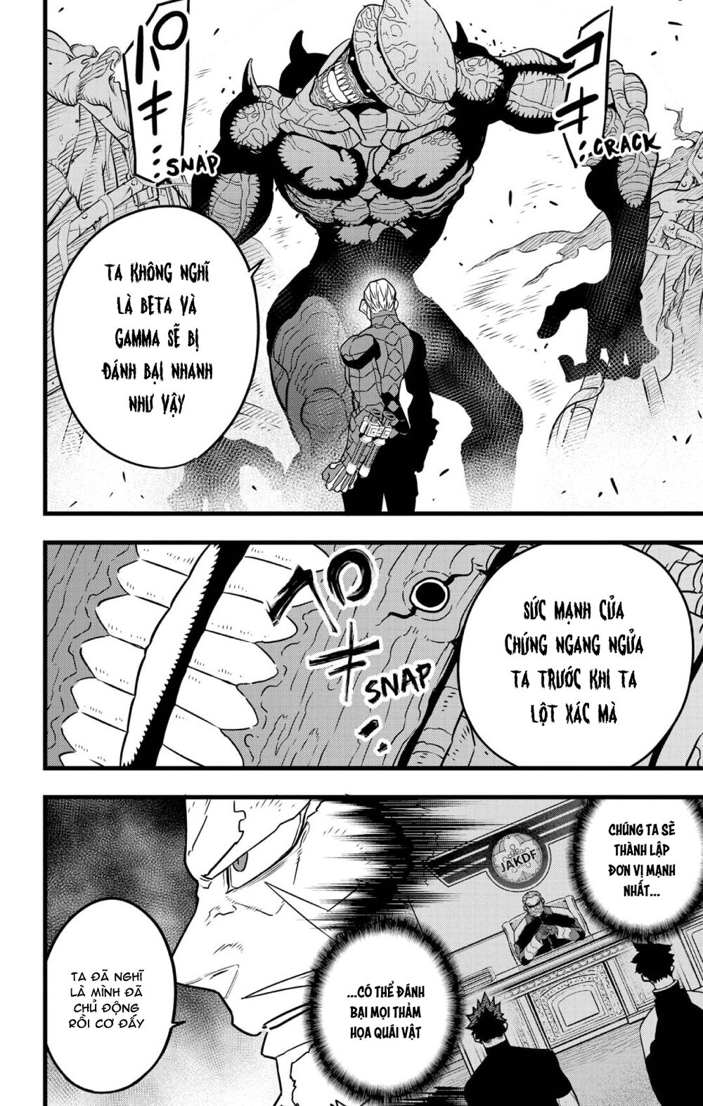 hôm nay - tôi hóa kaiju chapter 49 9