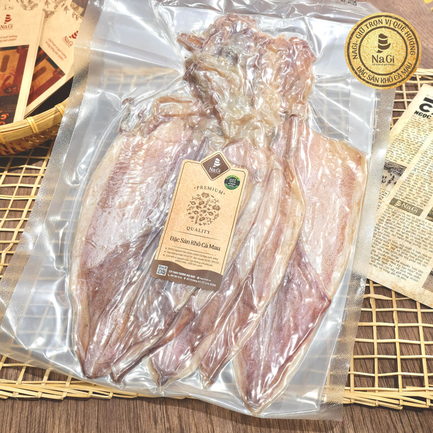 Đặc Sản Cà Mau - Khô Mực Cà Mau loại 1 - 500g