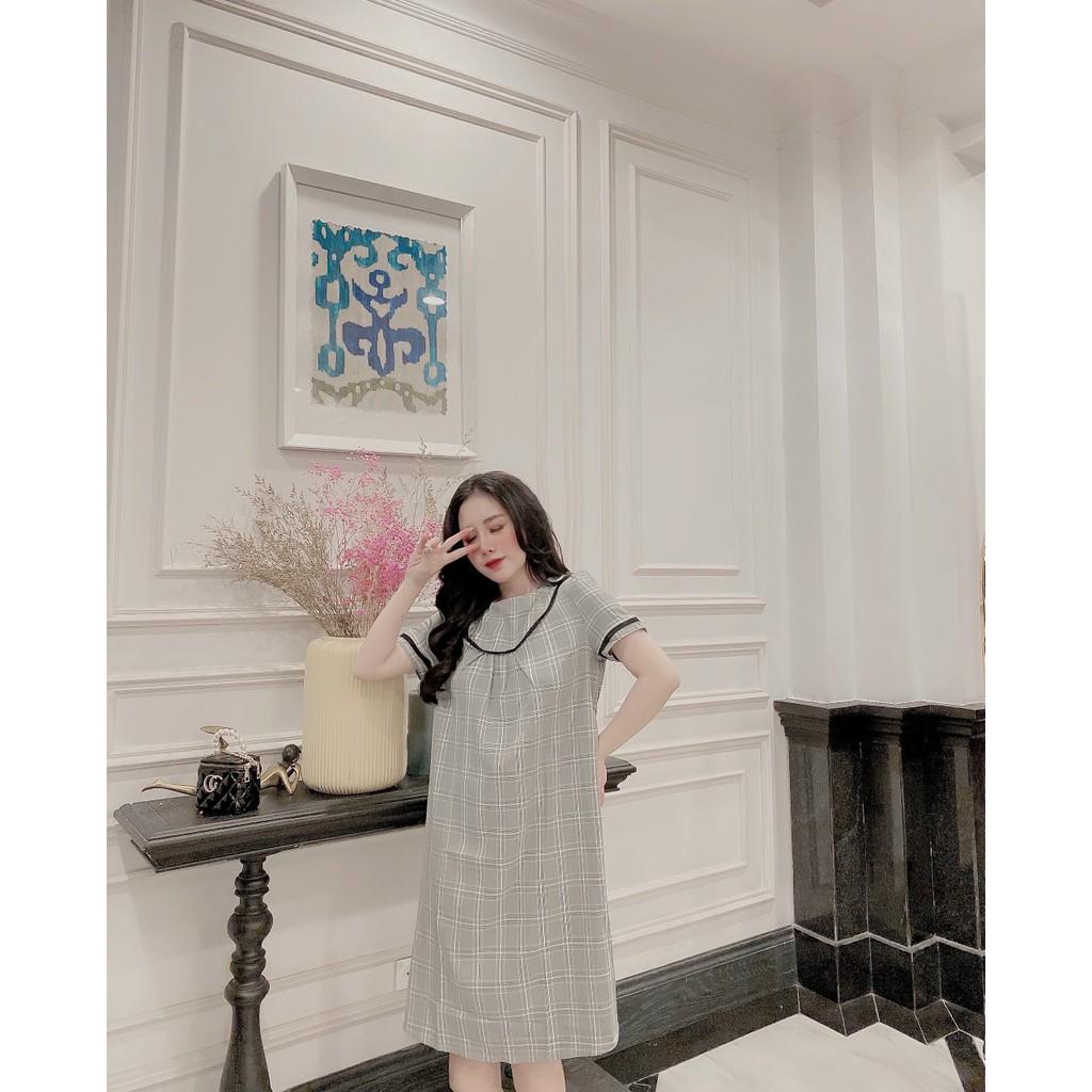Váy bầu xinh ️️Đầm bầu dáng suông công sở thời trang